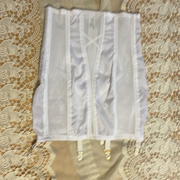 Rago High Waisted Open Bottom Shaper Girdle with Zipper #1294 Shapeware - Picture 2 of 6